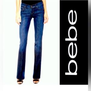 Bebe black Flare Jeans Women